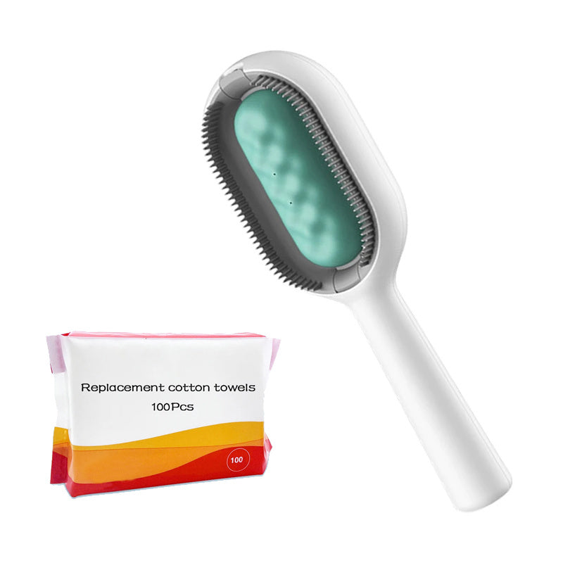 Kit Limpeza para Gatos | Escova + Raspador para Móveis e Roupa