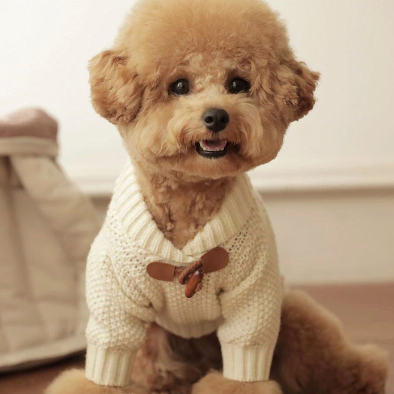 Camisola de Malha para Cão Schnauzer, Teddy e Panda