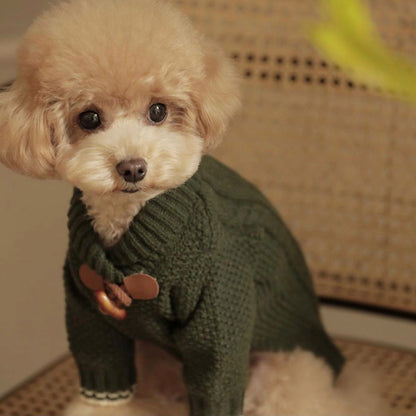 Camisola de Malha para Cão Schnauzer, Teddy e Panda